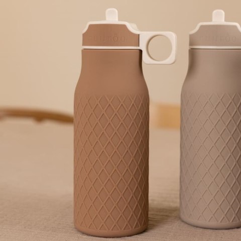 Nuuroo silikonowy bidon ze słomką dla niemowlaka ISA Cobblestone 400 ml Nuuroo silikonowy bidon ze słomką dla niemowlaka ISA Cobblestone 400 ml