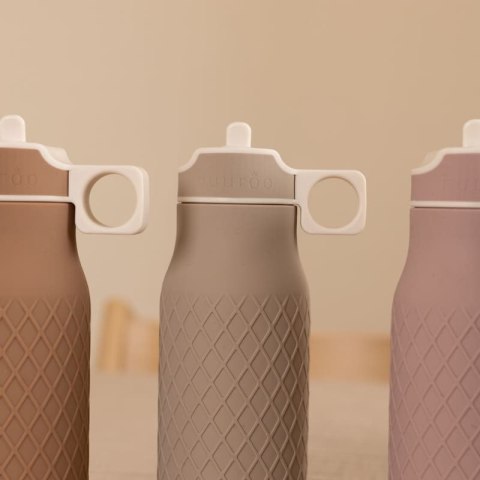 Nuuroo silikonowy bidon ze słomką dla niemowlaka ISA Cobblestone 400 ml Nuuroo silikonowy bidon ze słomką dla niemowlaka ISA Cobblestone 400 ml