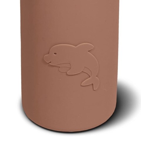 Nuuroo silikonowy bidon ze słomką dla niemowlaka LAU Chocolate Malt 400 ml Nuuroo silikonowy bidon ze słomką dla niemowlaka LAU Chocolate Malt 400 ml