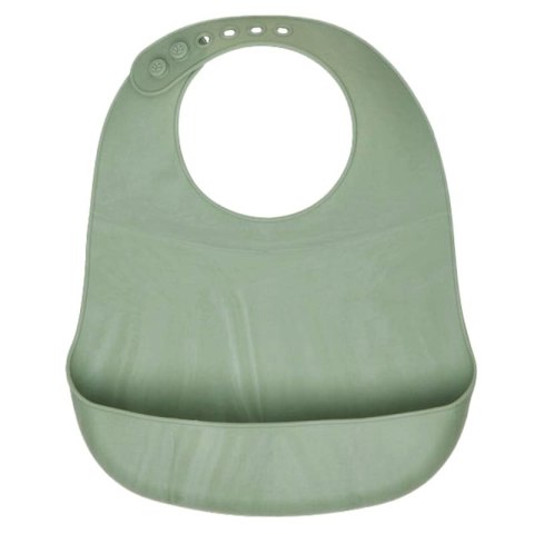 Nuuroo śliniak silikonowy z kieszonką dla niemowlaka TEX Light Green Nuuroo śliniak silikonowy z kieszonką dla niemowlaka TEX Light Green