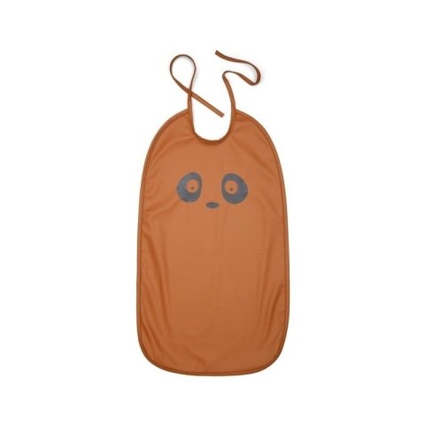 Nuuroo śliniak wodoodporny do pierwszych posiłków długi PANDA Terracotta Nuuroo śliniak wodoodporny do pierwszych posiłków długi PANDA Terracotta