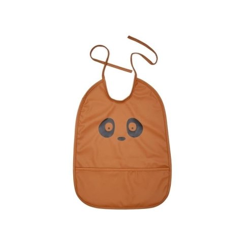 Nuuroo śliniak z kieszonką wodoodporny dla niemowlaka PANDA Caramel Cafe Nuuroo śliniak z kieszonką wodoodporny dla niemowlaka PANDA Caramel Cafe