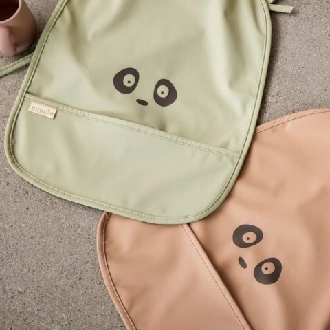 Nuuroo śliniak z kieszonką wodoodporny dla niemowlaka PANDA Light Green Nuuroo śliniak z kieszonką wodoodporny dla niemowlaka PANDA Light Green