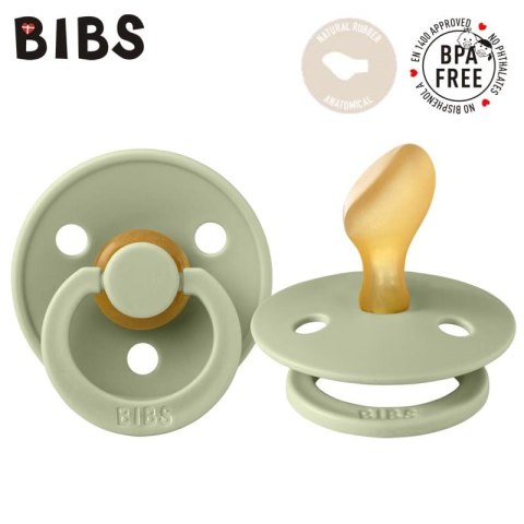 BIBS COLOUR ANATOMICAL SAGE M Smoczek ortodontyczny kauczuk Hevea BIBS COLOUR ANATOMICAL SAGE M Smoczek ortodontyczny kauczuk Hevea