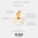 BIBS COLOUR ANATOMICAL VANILLA M Smoczek ortodontyczny kauczuk Hevea BIBS COLOUR ANATOMICAL VANILLA M Smoczek ortodontyczny kauczuk Hevea