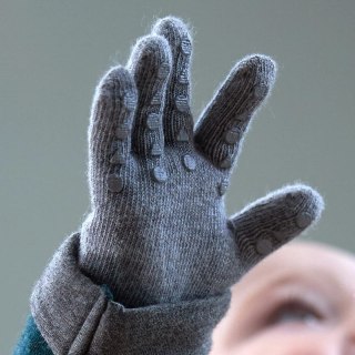 GoBabyGo antypoślizgowe rękawiczki ułatwiające chwytanie Navy Blue 2 lata