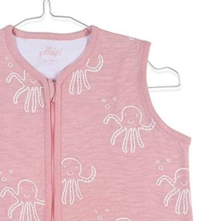 Jollein śpiworek niemowlęcy do spania 0,5 TOG OCTOPUS Pink 90 cm