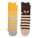 Nuuroo - 2 pary skarpetek z bawełny organicznej FRIDA Animals roz. 22-24 cm Nuuroo - 2 pary skarpetek z bawełny organicznej FRIDA Animals roz. 22-24 cm