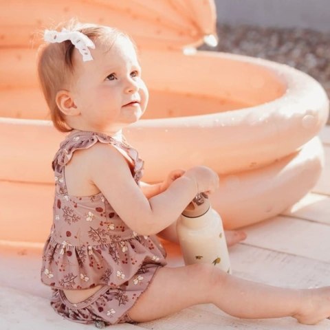 Nuuroo bikini kąpielowe dla dziewczynki ochrona UV UPF 50+ FLOWER BEE Sand roz 98-104 Nuuroo bikini kąpielowe dla dziewczynki ochrona UV UPF 50+ FLOWER BEE Sand roz 98-104