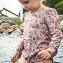 Nuuroo koszulka kąpielowa dla dziewczynki długi rękaw ochrona UV UPF 50+ FLOWER BEE Sand roz 86-92 Nuuroo koszulka kąpielowa dla dziewczynki długi rękaw ochrona UV UPF 50+ FLOWER BEE Sand roz 86-92