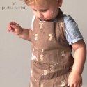 Petu Petu dziecięcy fartuszek kuchenny z kieszonką Teddy Petu Petu dziecięcy fartuszek kuchenny z kieszonką Teddy