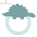 Petu Petu gryzak sensoryczny silikonowy Dino Turquoise Petu Petu gryzak sensoryczny silikonowy Dino Turquoise