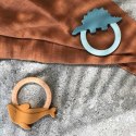 Petu Petu gryzak sensoryczny silikonowy Dino Turquoise Petu Petu gryzak sensoryczny silikonowy Dino Turquoise