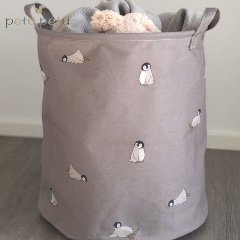 Petú Petú - kosz na zabawki pojemnik XXL Penguin Petú Petú - kosz na zabawki pojemnik XXL Penguin