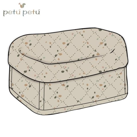 Petu Petu organizer na pieluszki duży Dots Petu Petu organizer na pieluszki duży Dots