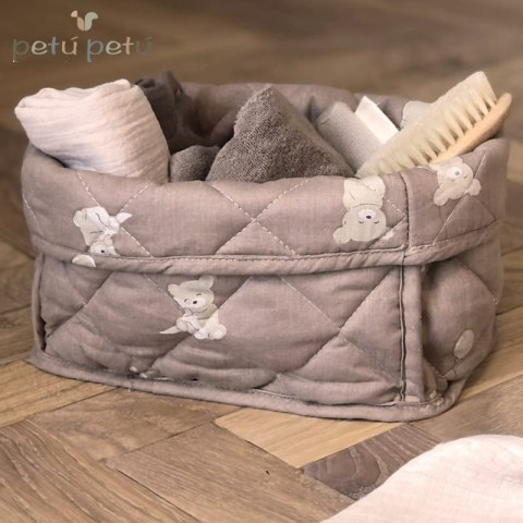 Petu Petu organizer na pieluszki duży Teddy Petu Petu organizer na pieluszki duży Teddy