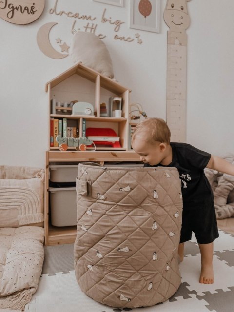 Petú Petú - pojemnik na zabawki pikowany XXL Teddy Petú Petú - pojemnik na zabawki pikowany XXL Teddy