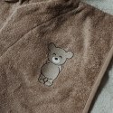 Petu Petu ponczo kąpielowe z kapturem dla niemowlaka Teddy Petu Petu ponczo kąpielowe z kapturem dla niemowlaka Teddy