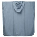 Petu Petu ponczo kąpielowe z kapturem muślin Dusty Blue 3-4 lata Petu Petu ponczo kąpielowe z kapturem muślin Dusty Blue 3-4 lata