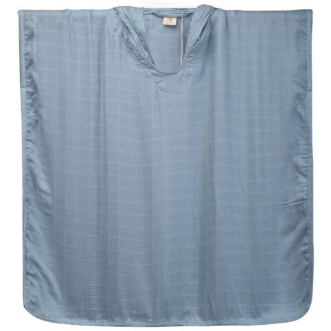 Petu Petu ponczo kąpielowe z kapturem muślin Dusty Blue 3-4 lata Petu Petu ponczo kąpielowe z kapturem muślin Dusty Blue 3-4 lata