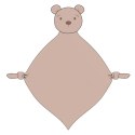 Petu Petu przytulanka doudou z zapachem mamy Miś Robin Rose 40 cm Petu Petu przytulanka doudou z zapachem mamy Miś Robin Rose 40 cm