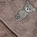 Petu Petu ręcznik okrycie kąpielowe z kapturem 70x70 Teddy Petu Petu ręcznik okrycie kąpielowe z kapturem 70x70 Teddy