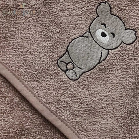 Petu Petu ręcznik okrycie kąpielowe z kapturem 70x70 Teddy Petu Petu ręcznik okrycie kąpielowe z kapturem 70x70 Teddy