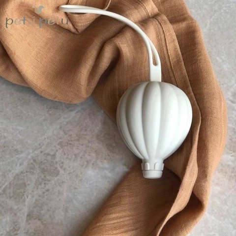 Petu Petu silikonowe etui pojemnik na smoczki Air Baloon Off-White Petu Petu silikonowe etui pojemnik na smoczki Air Baloon Off-White