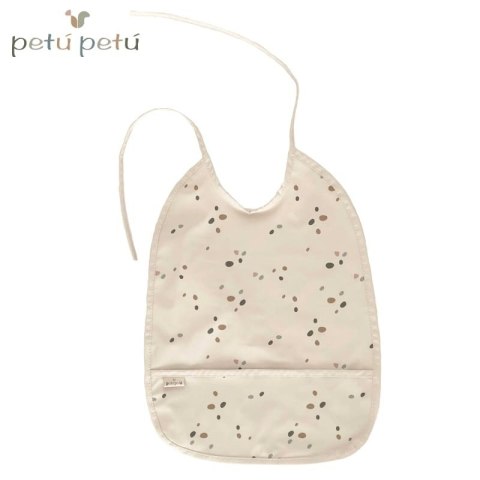 Petu Petu śliniak z kieszonką wodoodporny Dots Petu Petu śliniak z kieszonką wodoodporny Dots