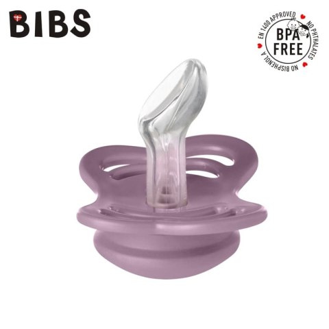 BIBS COUTURE MAUVE S Smoczek ortodontyczny silikonowy BIBS COUTURE MAUVE S Smoczek ortodontyczny silikonowy