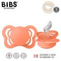 BIBS COUTURE PAPAYA S Smoczek ortodontyczny silikonowy BIBS COUTURE PAPAYA S Smoczek ortodontyczny silikonowy