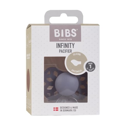 BIBS INFINITY ANATOMICAL FOSSIL GREY S Smoczek ortodontyczny silikonowy BIBS INFINITY ANATOMICAL FOSSIL GREY S Smoczek ortodontyczny silikonowy