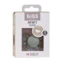 BIBS INFINITY ANATOMICAL SAGE S Smoczek ortodontyczny silikonowy BIBS INFINITY ANATOMICAL SAGE S Smoczek ortodontyczny silikonowy