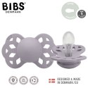 BIBS INFINITY SYMMETRICAL FOSSIL GREY S Smoczek symetryczny silikonowy BIBS INFINITY SYMMETRICAL FOSSIL GREY S Smoczek symetryczny silikonowy