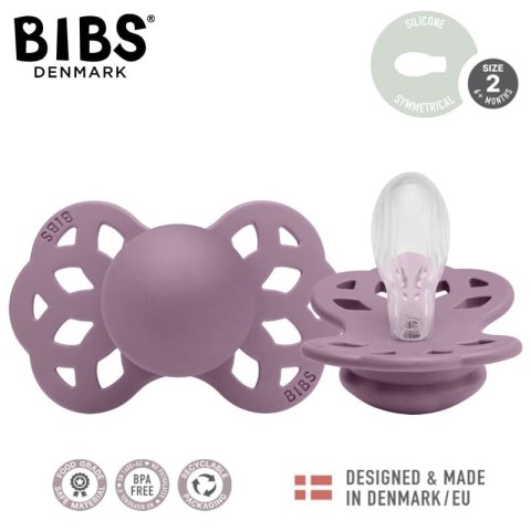 BIBS INFINITY SYMMETRICAL MAUVE M Smoczek Symetryczny Silikonowy BIBS INFINITY SYMMETRICAL MAUVE M Smoczek Symetryczny Silikonowy
