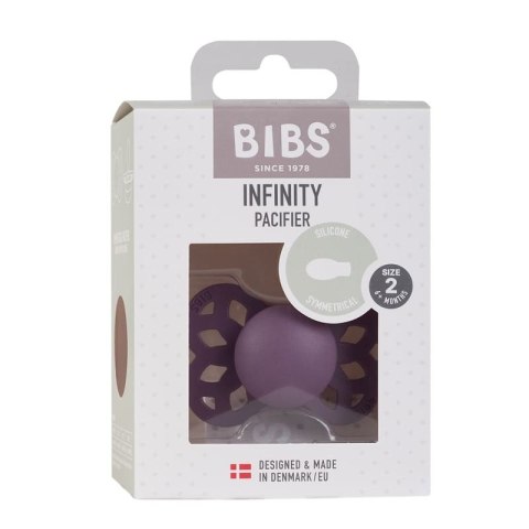 BIBS INFINITY SYMMETRICAL MAUVE M Smoczek Symetryczny Silikonowy BIBS INFINITY SYMMETRICAL MAUVE M Smoczek Symetryczny Silikonowy