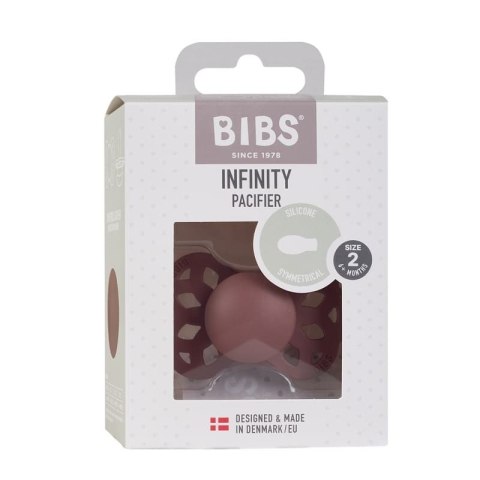 BIBS INFINITY SYMMETRICAL WOODCHUCK M Smoczek symetryczny silikonowy BIBS INFINITY SYMMETRICAL WOODCHUCK M Smoczek symetryczny silikonowy
