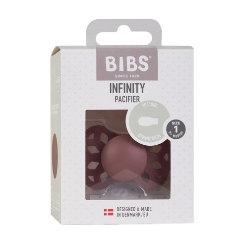 BIBS INFINITY SYMMETRICAL WOODCHUCK S Smoczek symetryczny silikonowy BIBS INFINITY SYMMETRICAL WOODCHUCK S Smoczek symetryczny silikonowy