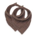 Jollein 2 śliniaki apaszki bandany muślinowe Chestnut Jollein 2 śliniaki apaszki bandany muślinowe Chestnut
