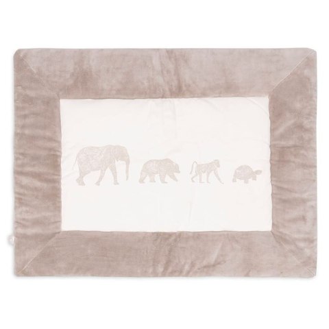 Jollein mata niemowlęca dwustronna do zabawy 95x75 cm Safari ANIMALS Nougat Jollein mata niemowlęca dwustronna do zabawy 95x75 cm Safari ANIMALS Nougat