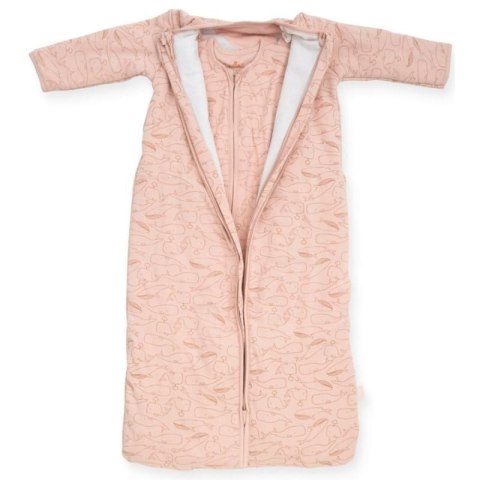 Jollein śpiworek niemowlęcy do spania całoroczny 2 śpiworkowy 4 Pory Roku WHALES Pale Pink 90 cm Jollein śpiworek niemowlęcy do spania całoroczny 2 śpiworkowy 4 Pory Roku WHALES Pale Pink 90 cm