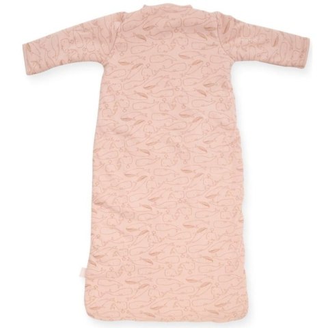 Jollein śpiworek niemowlęcy do spania całoroczny 2 śpiworkowy 4 Pory Roku WHALES Pale Pink 90 cm Jollein śpiworek niemowlęcy do spania całoroczny 2 śpiworkowy 4 Pory Roku WHALES Pale Pink 90 cm