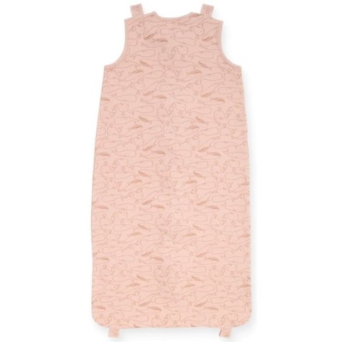 Jollein śpiworek niemowlęcy do spania całoroczny 2 śpiworkowy 4 Pory Roku WHALES Pale Pink 90 cm Jollein śpiworek niemowlęcy do spania całoroczny 2 śpiworkowy 4 Pory Roku WHALES Pale Pink 90 cm