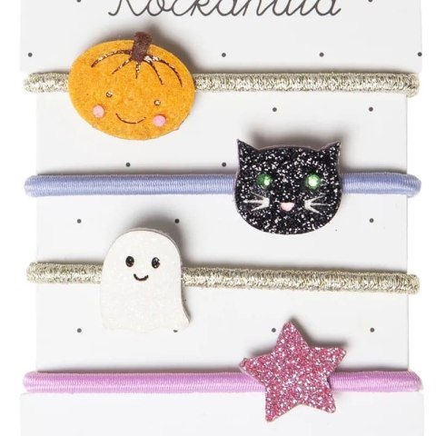 Rockahula Kids 4 gumki do włosów dla dziewczynki Spooky Halloween Rockahula Kids 4 gumki do włosów dla dziewczynki Spooky Halloween