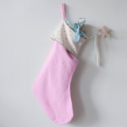 Rockahula Kids skarpeta świąteczna na prezenty 50x18 cm Pink