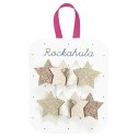 Rockahula Kids spinki do włosów dla dziewczynki 2 szt. Frosted Shimmer Star Rockahula Kids spinki do włosów dla dziewczynki 2 szt. Frosted Shimmer Star