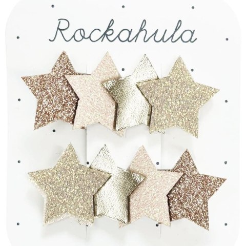 Rockahula Kids spinki do włosów dla dziewczynki 2 szt. Frosted Shimmer Star Rockahula Kids spinki do włosów dla dziewczynki 2 szt. Frosted Shimmer Star