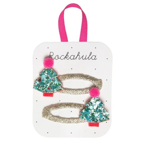 Rockahula Kids spinki do włosów dla dziewczynki 2 szt. Glitter Xmas Tree Rockahula Kids spinki do włosów dla dziewczynki 2 szt. Glitter Xmas Tree