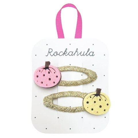 Rockahula Kids spinki do włosów dla dziewczynki 2 szt. Spotty Pumpkin Rockahula Kids spinki do włosów dla dziewczynki 2 szt. Spotty Pumpkin