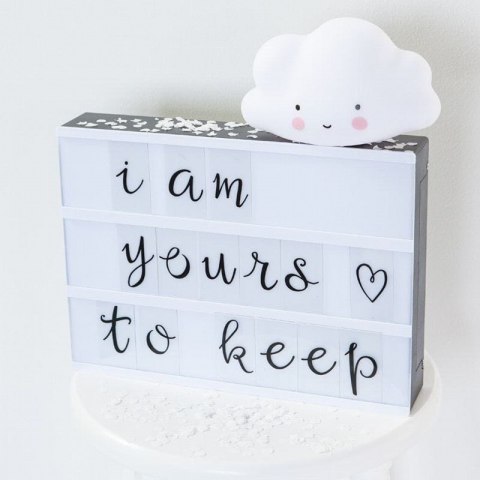 A Little Lovely Company - Litery do Lightboxa zestaw Script A Little Lovely Company - Litery do Lightboxa zestaw Script